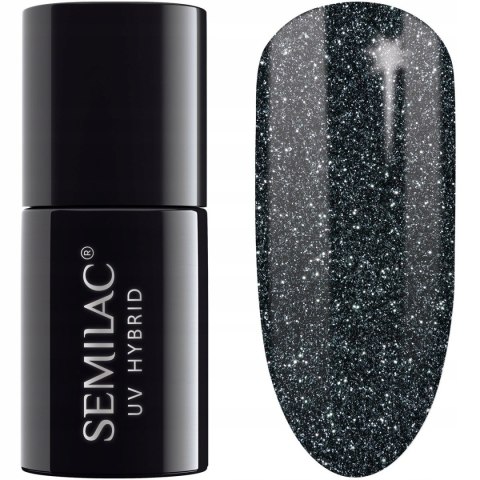 SEMILAC Lakier hybrydowy 096 Starlight Night 7 ml SEMILAC Lakier hybrydowy 096 Starlight Night 7 ml