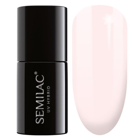 SEMILAC Lakier hybrydowy 128 Pink Marshmallow 7 ml SEMILAC Lakier hybrydowy 128 Pink Marshmallow 7 ml
