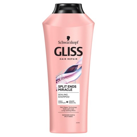 Schwarzkopf Gliss Kur Split Ends Miracle Szampon do włosów odbudowujący 400ml