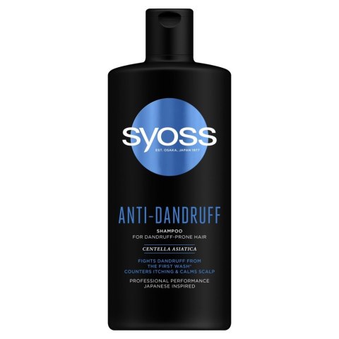 Schwarzkopf Syoss Anti-Dandruff Szampon do włosów z łupieżem 440ml