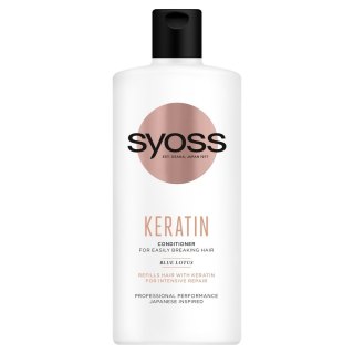 Schwarzkopf Syoss Keratin Odżywka odbudowująca do włosów łamliwych 440ml