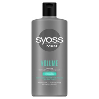 Schwarzkopf Syoss Men Szampon do włosów normalnych i cienkich Volume 440ml