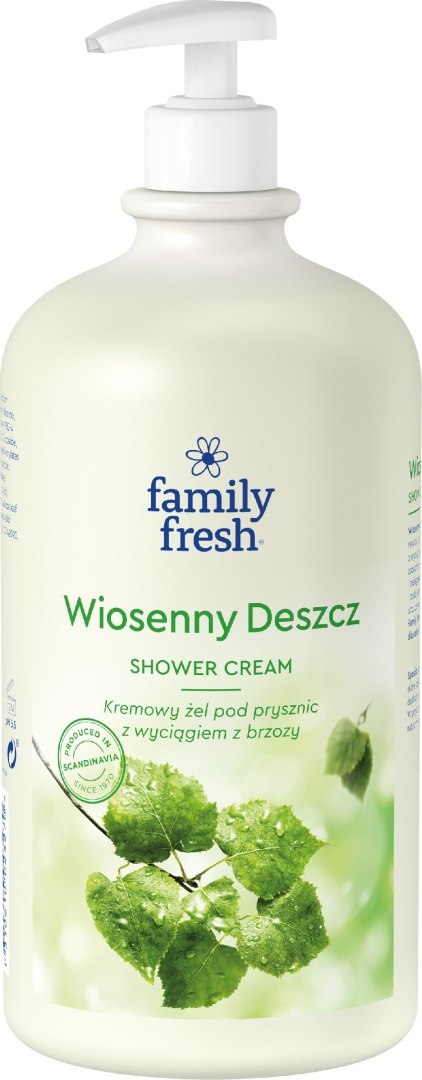 Soraya Family Fresh Żel pod prysznic kremowy Wiosenny Deszcz 1000ml