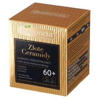Bielenda Złote Ceramidy Głęboko odbudowujący Krem przeciwzmarszczkowy 60+ na dzień i noc 50ml