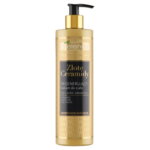 Bielenda Złote Ceramidy Regenerujący Balsam do ciała - do skóry suchej i odwodnionej 400ml Bielenda Złote Ceramidy Regenerujący Balsam do ciała - do skóry suchej i odwodnionej 400ml