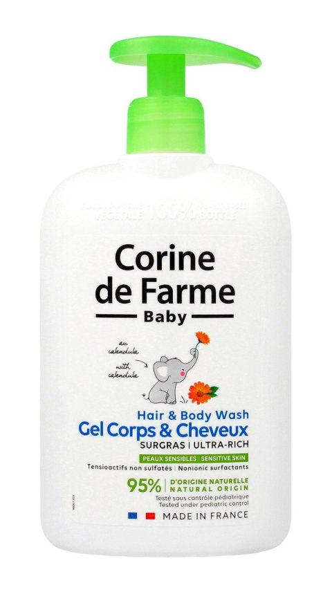 Corine de Farme Bebe Żel myjący 2w1 z nagietkiem 500ml