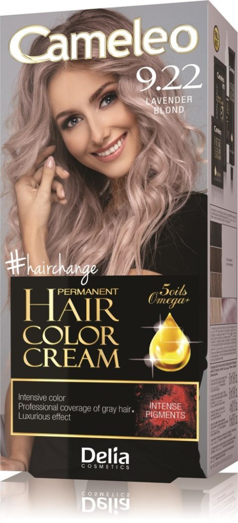 DELIA COSMETICS CAMELEO OMEGA Farba permanentna 9.22 Lavender Blond