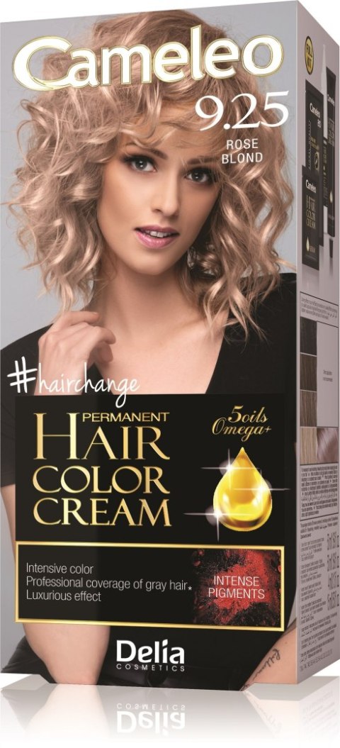 DELIA COSMETICS CAMELEO OMEGA Farba permanentna 9.25 Rose Blond DELIA COSMETICS CAMELEO OMEGA Farba permanentna 9.25 Rose Blond