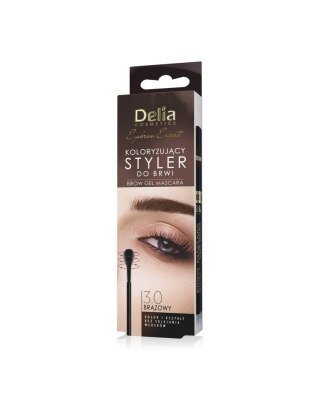 DELIA COSMETICS Expert Styler do brwi 3.0 Brąz