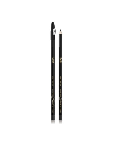 DELIA COSMETICS SHAPE MASTER Kredka do oczu So Intense z temperówką - Czarna DELIA COSMETICS SHAPE MASTER Kredka do oczu So Intense z temperówką - Czarna