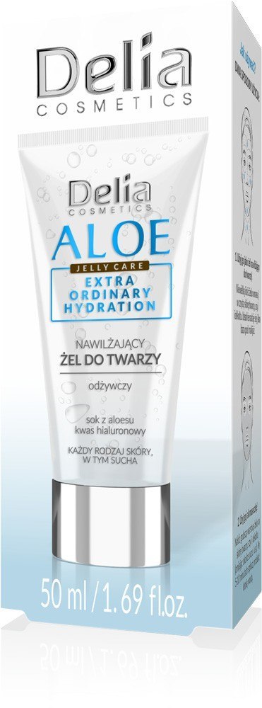 Delia Cosmetics Aloe Jelly Care Nawilżający Żel do twarzy 50ml