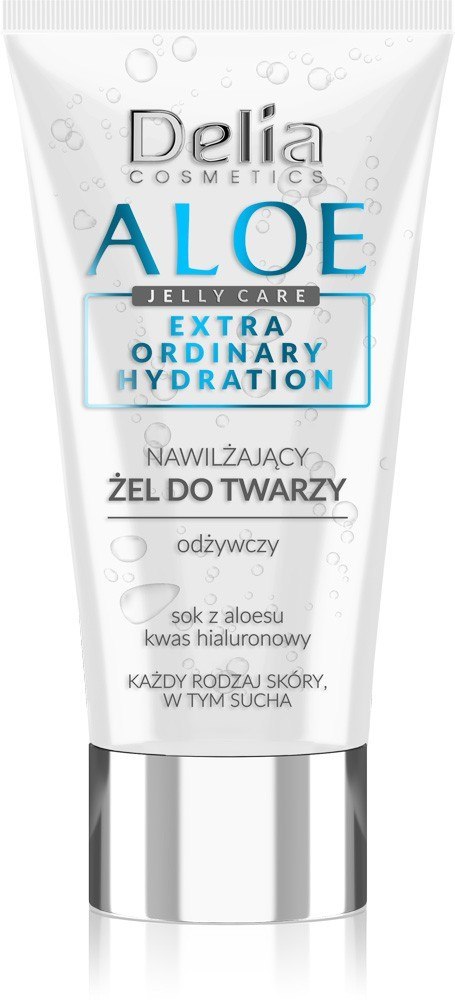 Delia Cosmetics Aloe Jelly Care Nawilżający Żel do twarzy 50ml