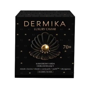 Dermika Luxury Caviar 70+ Kawiorowy Krem odbudowujący na dzień i noc 50ml