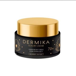 Dermika Luxury Caviar 70+ Kawiorowy Krem odbudowujący na dzień i noc 50ml