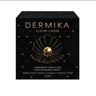 Dermika Luxury Caviar Kawiorowy Krem-elixir przeciwzmarszczkowy na noc 50ml