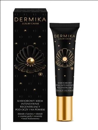 Dermika Luxury Caviar Kawiorowy Krem intensywnie regenerujący pod oczy i na powieki 15ml