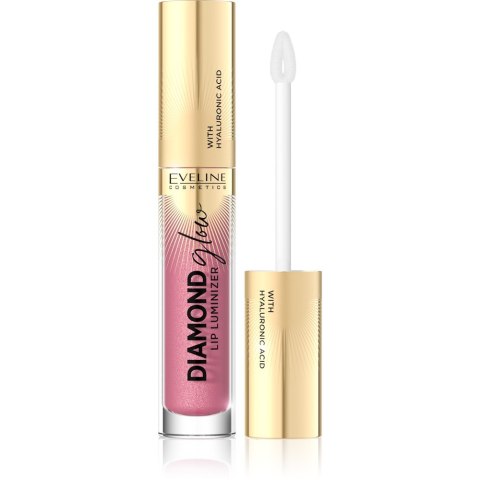 EVELINE Diamond Glow Lip Luminizer Błyszczyk do ust z kwasem hialuronowym nr 05 4.5 ml