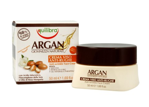 Equilibra Argan Krem przeciwzmarszczkowy do twarzy - cera dojrzała 50ml Equilibra Argan Krem przeciwzmarszczkowy do twarzy - cera dojrzała 50ml