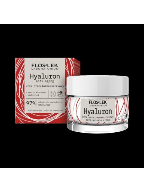 Floslek HYALURON Krem przeciwzmarszczkowy na dzień - 50 ml Floslek HYALURON Krem przeciwzmarszczkowy na dzień - 50 ml