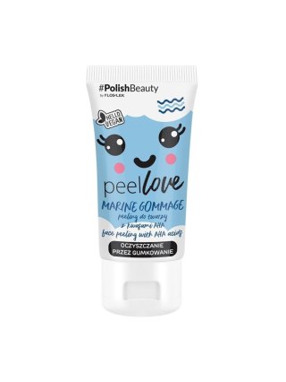 Floslek PEELLOVE® MARINE GOMMAGE peeling do twarzy z kwasami AHA 75 ml