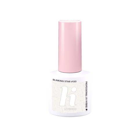 HI HYBRID Lakier hybrydowy Ballerina #130 Blinking Star 5ml HI HYBRID Lakier hybrydowy Ballerina #130 Blinking Star 5ml