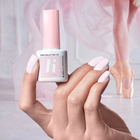 HI HYBRID Lakier hybrydowy Ballerina #131 Shiny Ballet Pink 5ml HI HYBRID Lakier hybrydowy Ballerina #131 Shiny Ballet Pink 5ml