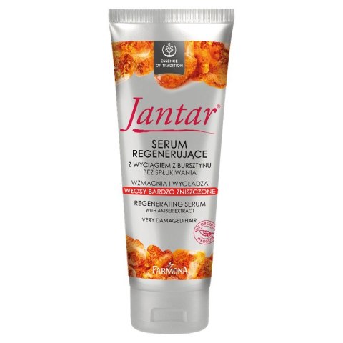 JANTAR Serum regenerujące z wyciągiem z bursztynu bez spłukiwania 100 ml JANTAR Serum regenerujące z wyciągiem z bursztynu bez spłukiwania 100 ml