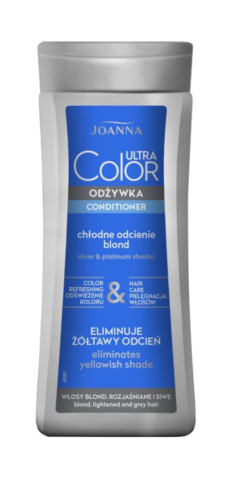 JOANNA Ultra Color Koloryzująca odżywka do włosów - chłodne odcienie blond 200 g JOANNA Ultra Color Koloryzująca odżywka do włosów - chłodne odcienie blond 200 g