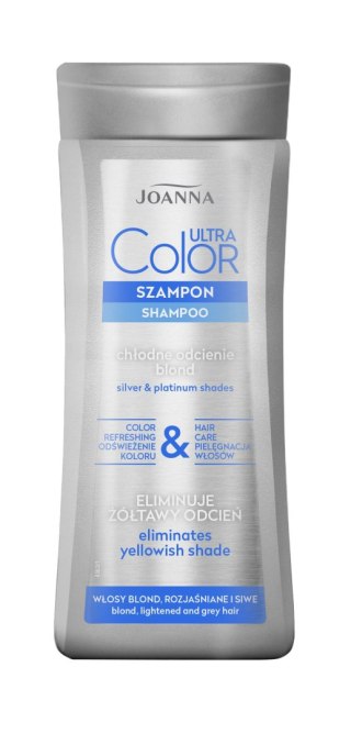 JOANNA Ultra Color Szampon - chłodne odcienie blondu 200 ml