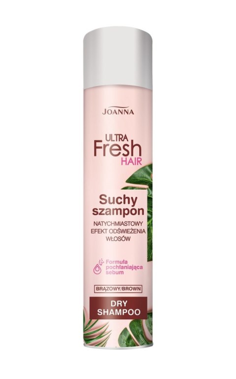 JOANNA Ultra Fresh Hair Suchy szampon Brown 200 ml JOANNA Ultra Fresh Hair Suchy szampon Brown 200 ml