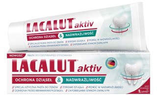 Lacalut Pasta do zębów Activ - ochrona dziąseł & nadwrażliwość 75ml