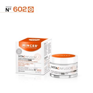 MINCER Vita C Infusion N602 Krem przeciwzmarszczkowy na dzień i noc 50 ml