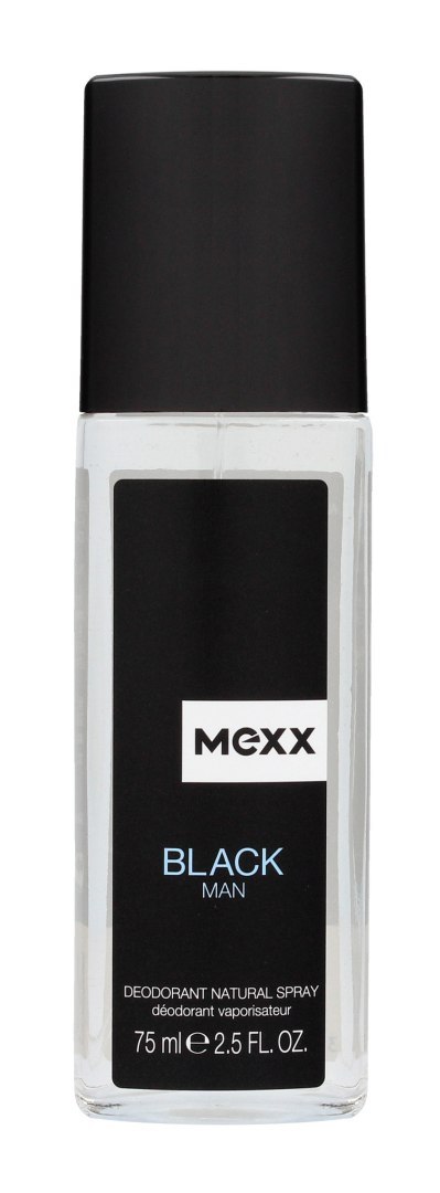 Mexx Black Man Dezodorant naturalny spray 75ml Mexx Black Man Dezodorant naturalny spray 75ml