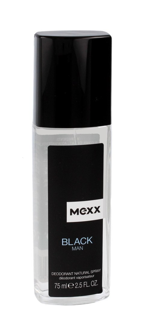 Mexx Black Man Dezodorant naturalny spray 75ml Mexx Black Man Dezodorant naturalny spray 75ml