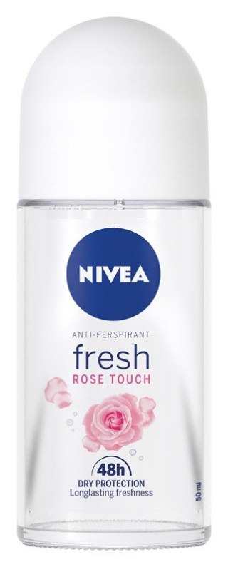 NIVEA Antyperspirant damski w kulce Fresh Rose Touch 150 ml