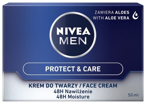 NIVEA MEN Nawilżający krem do twarzy Protect & Care 50 ml