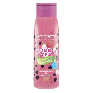 PERFECTA Bubble Tea Skoncentrowany żel pod prysznic - Exotic Fruits + Czarna Herbata 400 ml