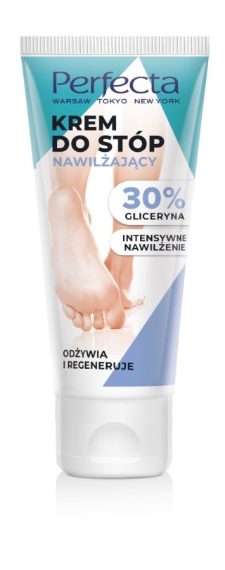 PERFECTA Krem do stóp nawilżający - 30% Gliceryna 80 ml