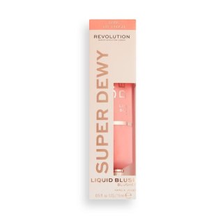 REVOLUTION Superdewy Liquid Róż w płynie Fake The Flush 15ml