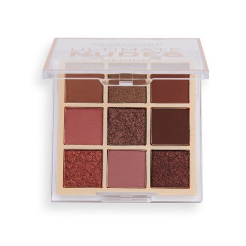 REVOLUTION Ultimate Nudes Shadow Medium Paleta 9 cieni do powiek REVOLUTION Ultimate Nudes Shadow Medium Paleta 9 cieni do powiek