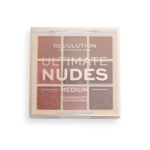 REVOLUTION Ultimate Nudes Shadow Medium Paleta 9 cieni do powiek REVOLUTION Ultimate Nudes Shadow Medium Paleta 9 cieni do powiek