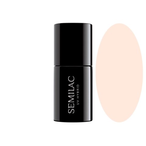 SEMILAC Lakier hybrydowy 574 Bride In Powder Pink 7 ml SEMILAC Lakier hybrydowy 574 Bride In Powder Pink 7 ml