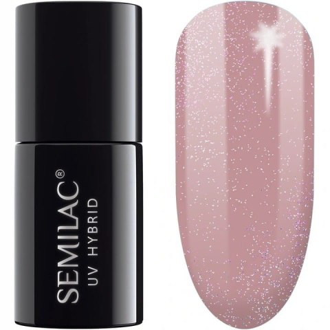 SEMILAC Lakier hybrydowy Shimmer 320 Dust Beige 7 ml