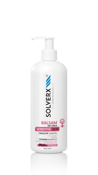 SOLVERX Sensitive Skin Balsam do ciała do skóry wrażliwej 400ml - pompka