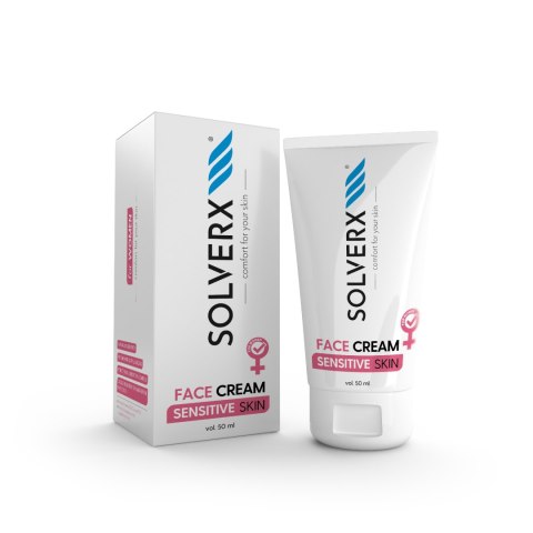 SOLVERX Sensitive Skin Krem do twarzy do cery wrażliwej 50ml