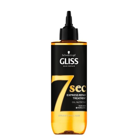 Schwarzkopf Gliss Hair Repair Odżywka do włosów Oil Nutritive - 7 sekund 200ml