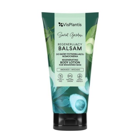 VIS PLANTIS Secret Garden Balsam do ciała regenerujący do skóry potrzebującej wzmocnienia - Awokado 200ml VIS PLANTIS Secret Garden Balsam do ciała regenerujący do skóry potrzebującej wzmocnienia - Awokado 200ml
