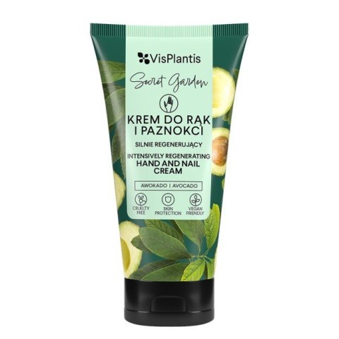 VIS PLANTIS Secret Garden Krem do rąk i paznokci silnie regenerujący z Awokado 75ml