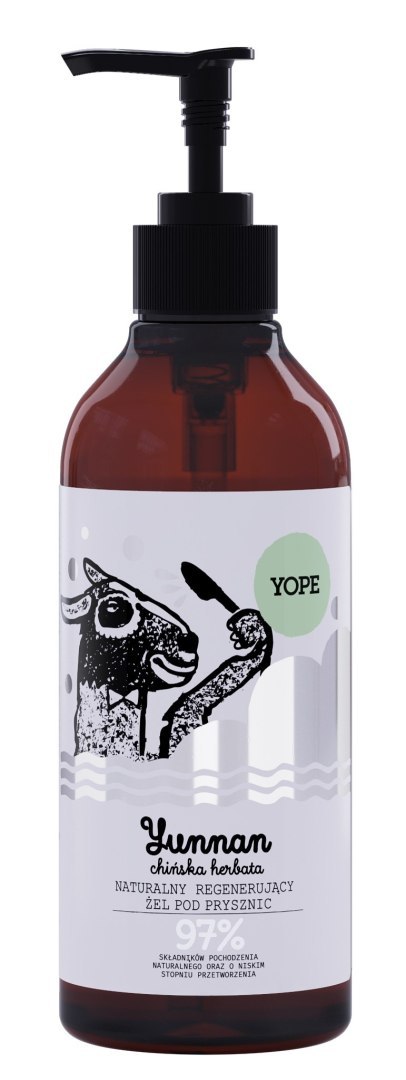 YOPE Naturalny Żel pod prysznic regenerujący - YUNNAN 400ml