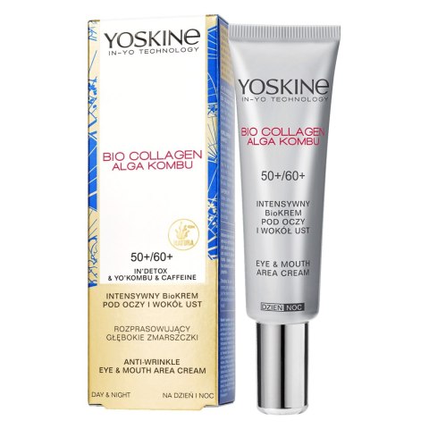 Yoskine Bio Collagen Intensywny Bio-Krem pod oczy i wokół ust na głębokie zmarszczki 15ml